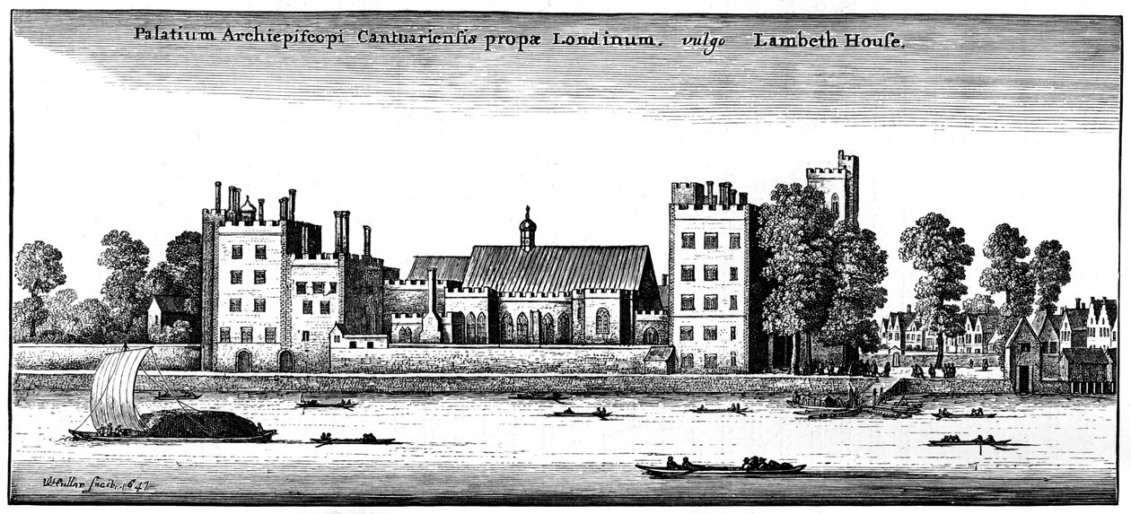Lambeth Sarayı, Londra, 1647 1893 by Unbekannt