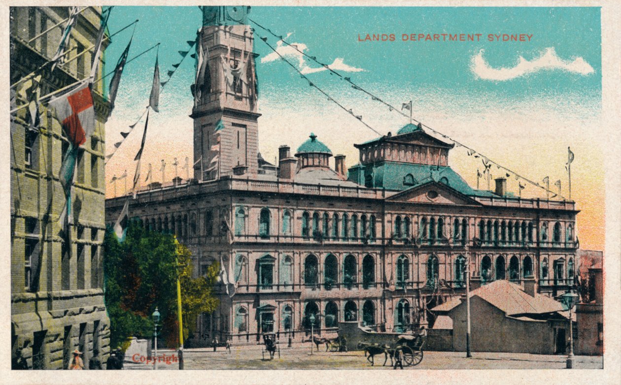 Arazi Dairesi Sidney, c1910. by Unbekannt
