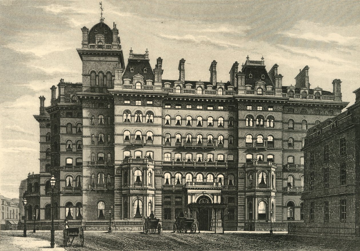 Langham Oteli, c1876. by Unbekannt