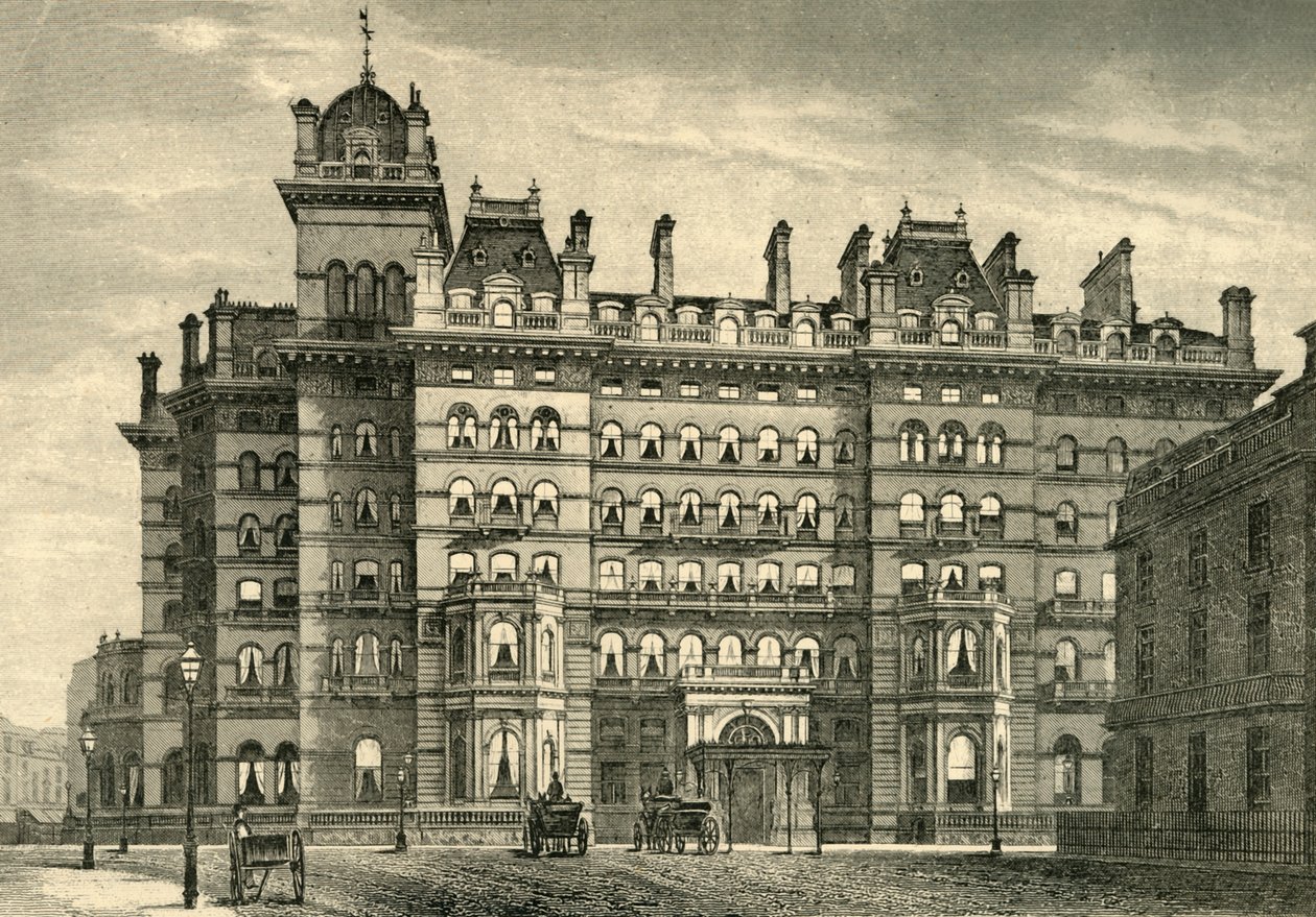 Langham Oteli, c1878. by Unbekannt