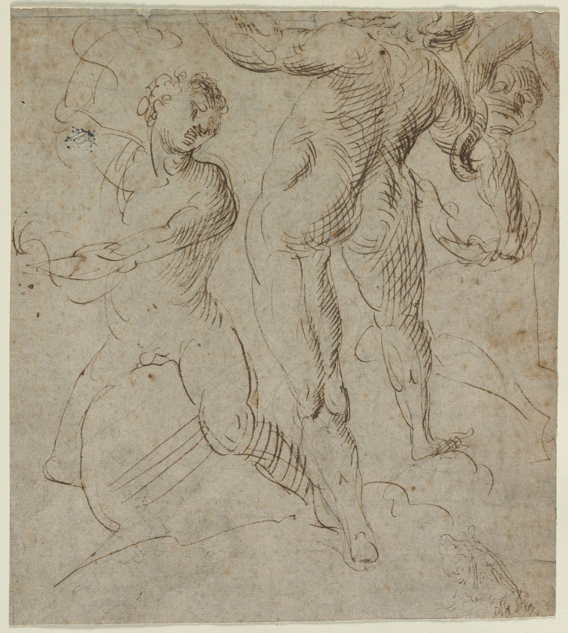Laocoön recto, 16. yüzyılın ikinci yarısı. by Unbekannt