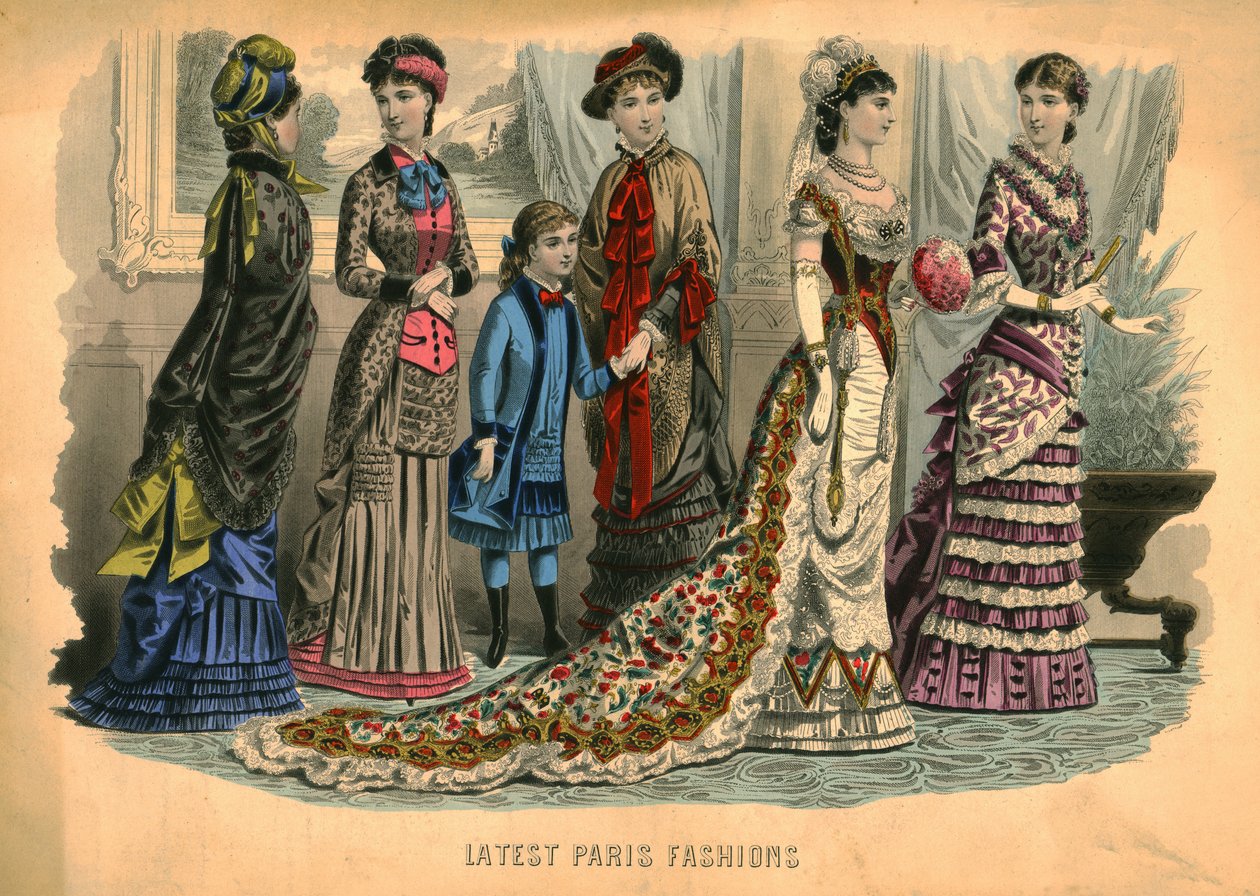 Son Paris Modası, 1881. by Unbekannt
