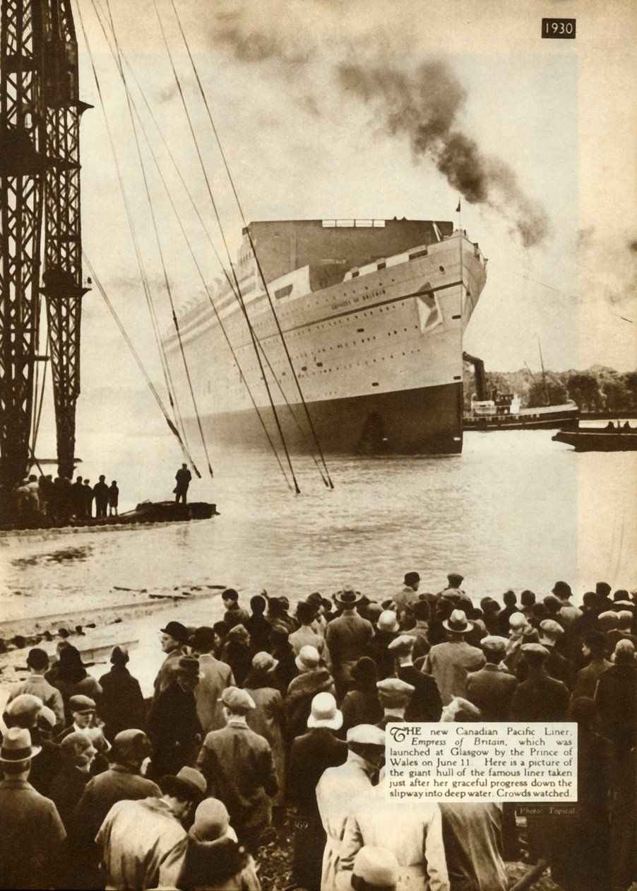 Britanya İmparatoriçesi, Glasgow, 11 Haziran 1930, 1935. by Unbekannt