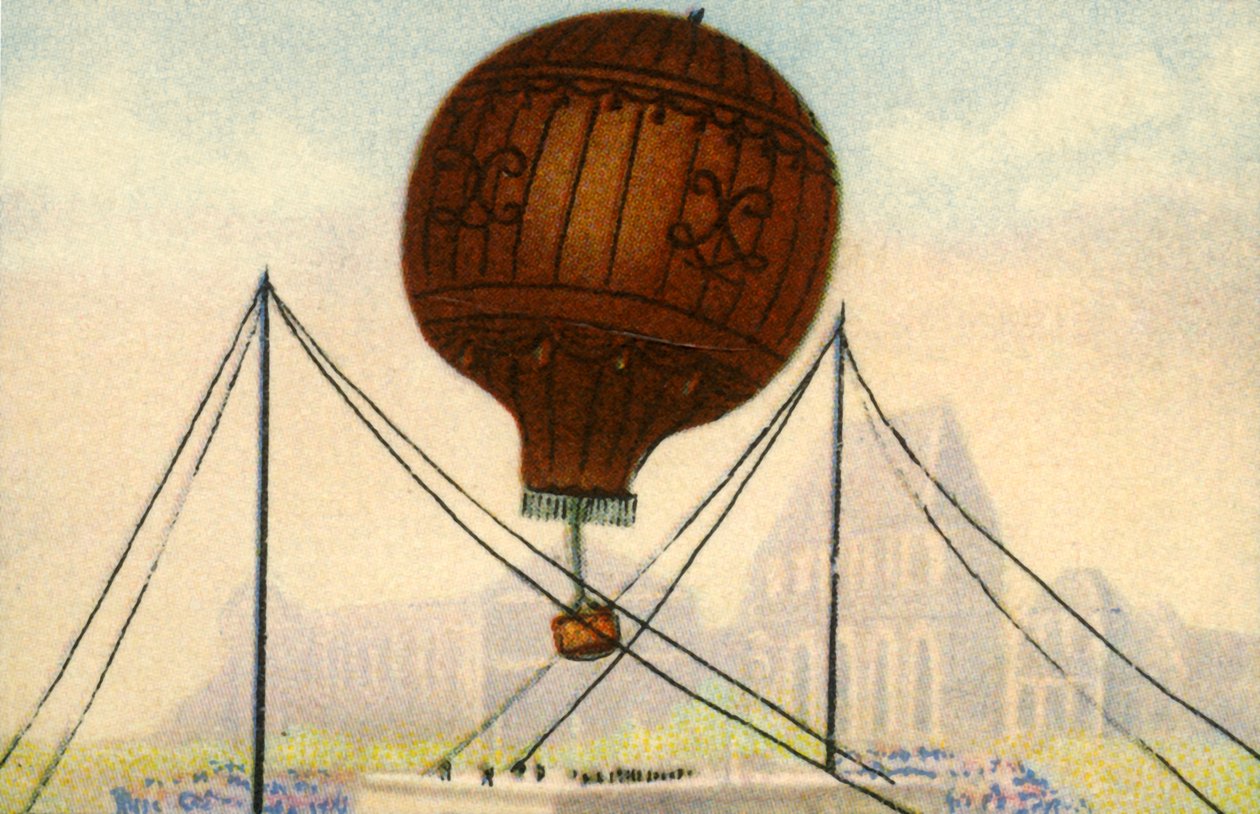Montgolfier Brothers balonunun lansmanı, Haziran 1783, 1932. by Unbekannt