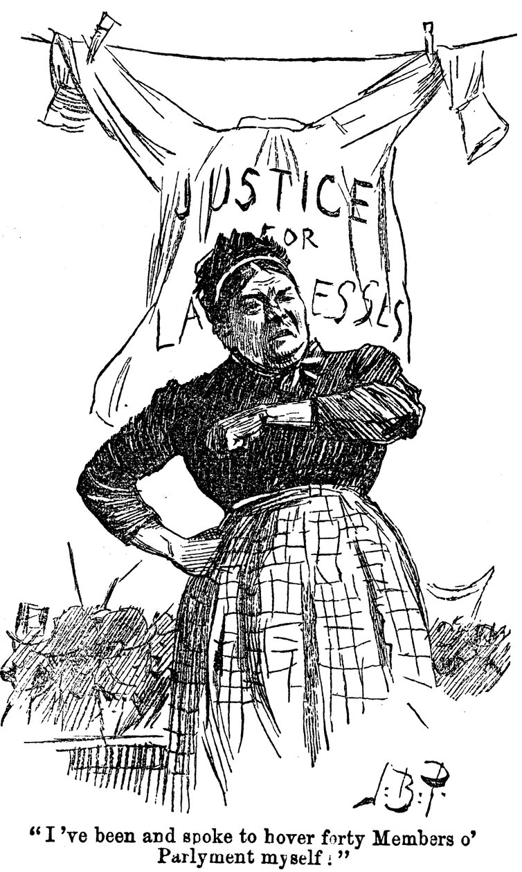 Çamaşırhane grevi, 1891 by Unbekannt