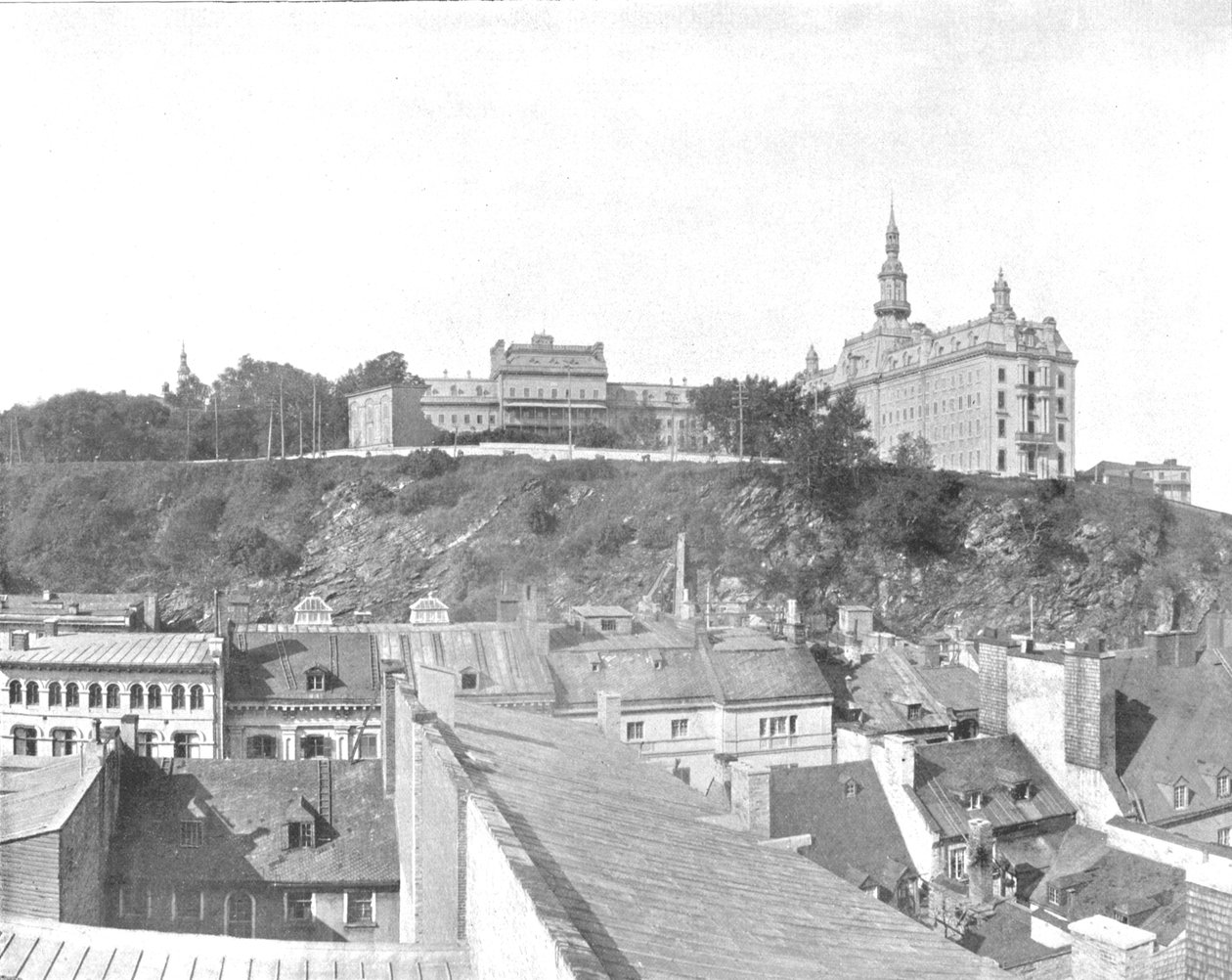 Laval Üniversite Binaları, Quebec Şehri, Kanada, c1900. by Unbekannt