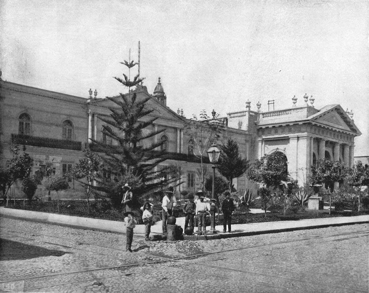 Hukuk Fakültesi, Guadalajara, Meksika, c1900. by Unbekannt