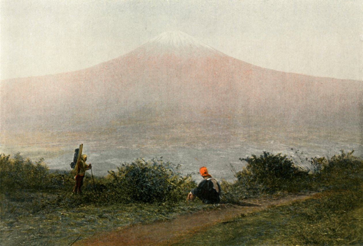Fousi-Yama, Japonya Voican, Fuji Dağı, Japonya