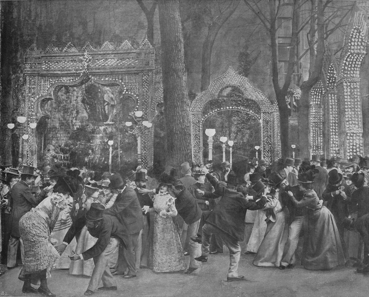 Bal Bullier Bahçesi, 1900 by Unbekannt