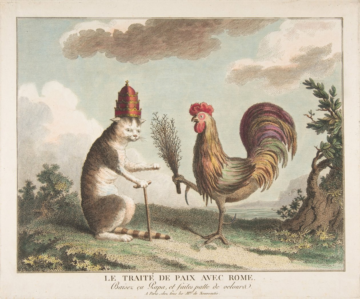 Roma ile Barış Antlaşması Roma ile Barış Antlaşması, yak. 1789. by Unbekannt