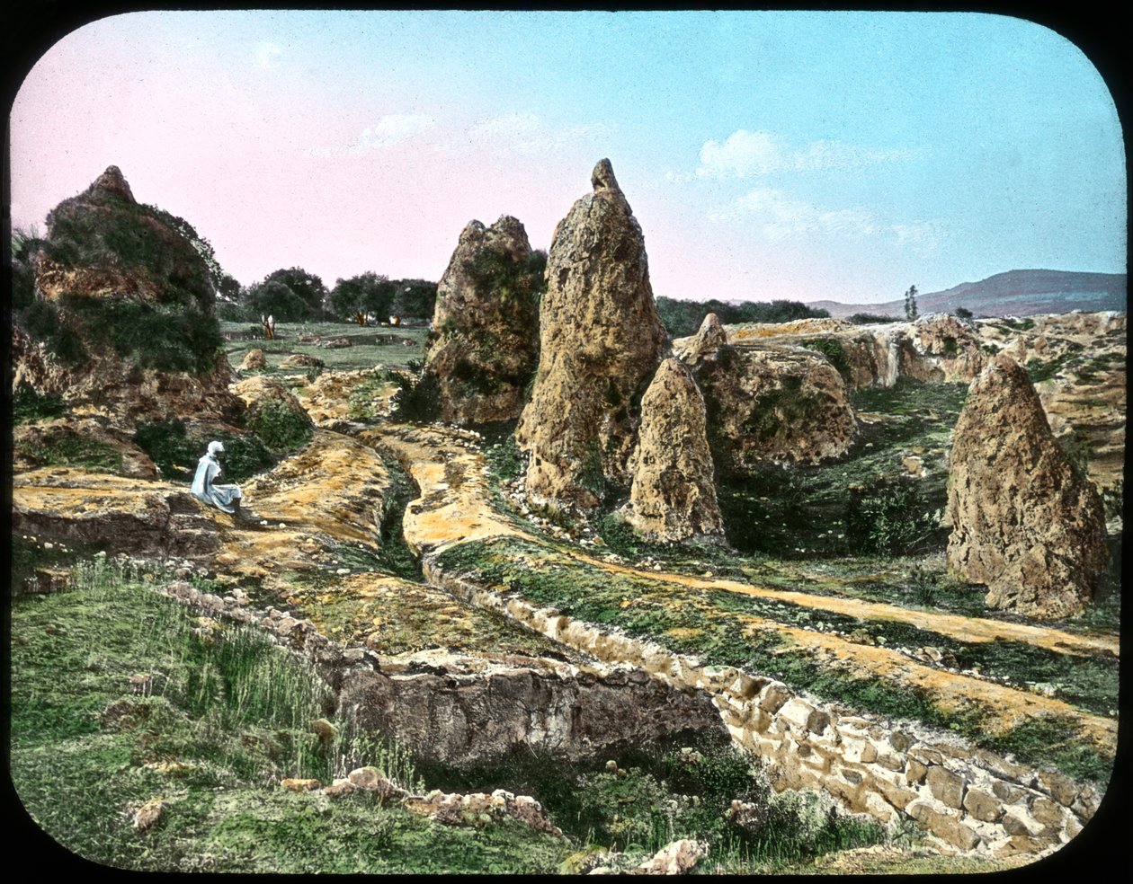 Arap düğünü, Hammam Meskoutine, Cezayir, 19. yüzyıl by Unbekannt
