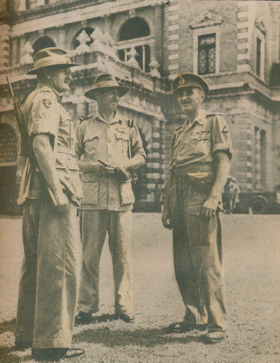 Burma Seferindeki liderler, 3 Mayıs 1945, 1945