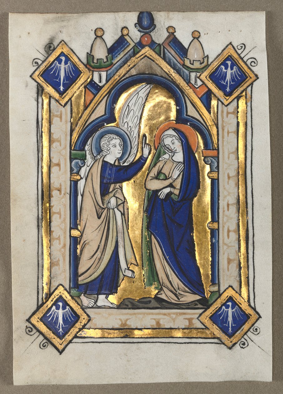 Mezmurdan Kesilen Yaprak: Müjde, c. 1260. by Unbekannt