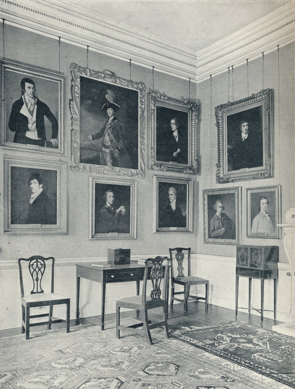 Salonda Portre Bırakmak, 1926 by Unbekannt