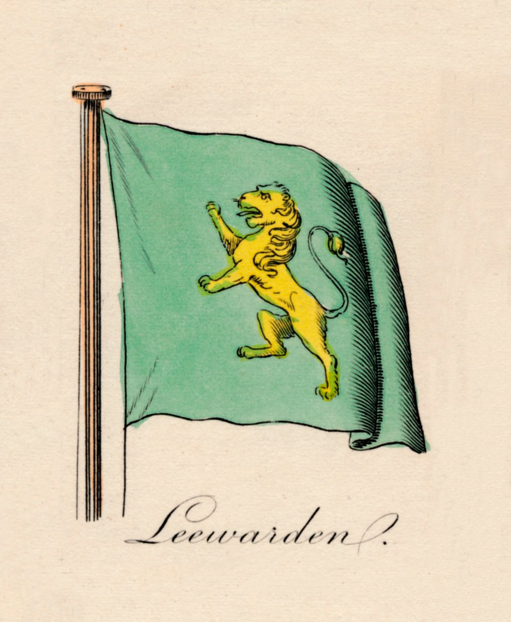 Leewarden, 1838 by Unbekannt