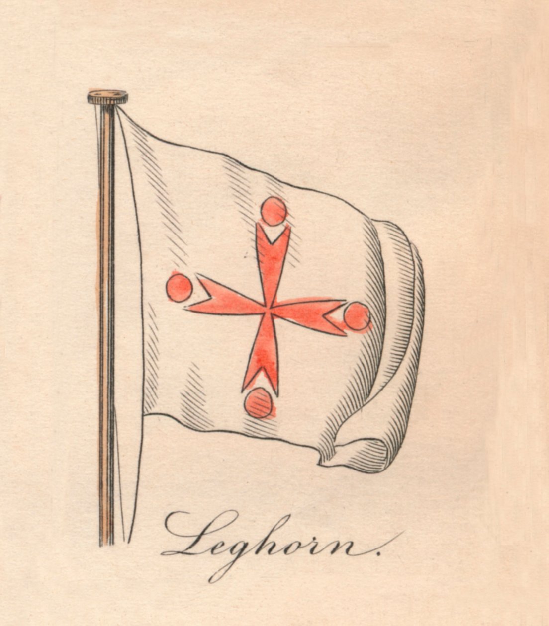 Leghorn, 1838 by Unbekannt
