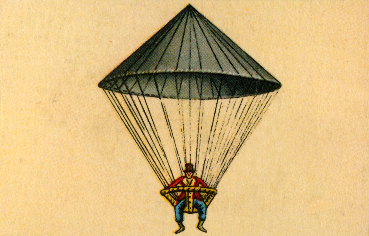 Lenormands paraşütü, 1783, 1932. by Unbekannt