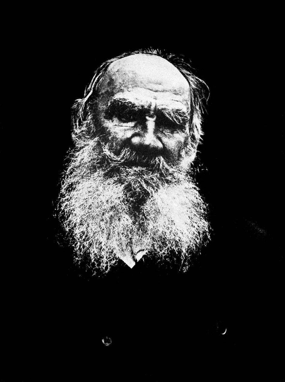 Leo Tolstoy, Rus romancı, c1900 1956 by Unbekannt