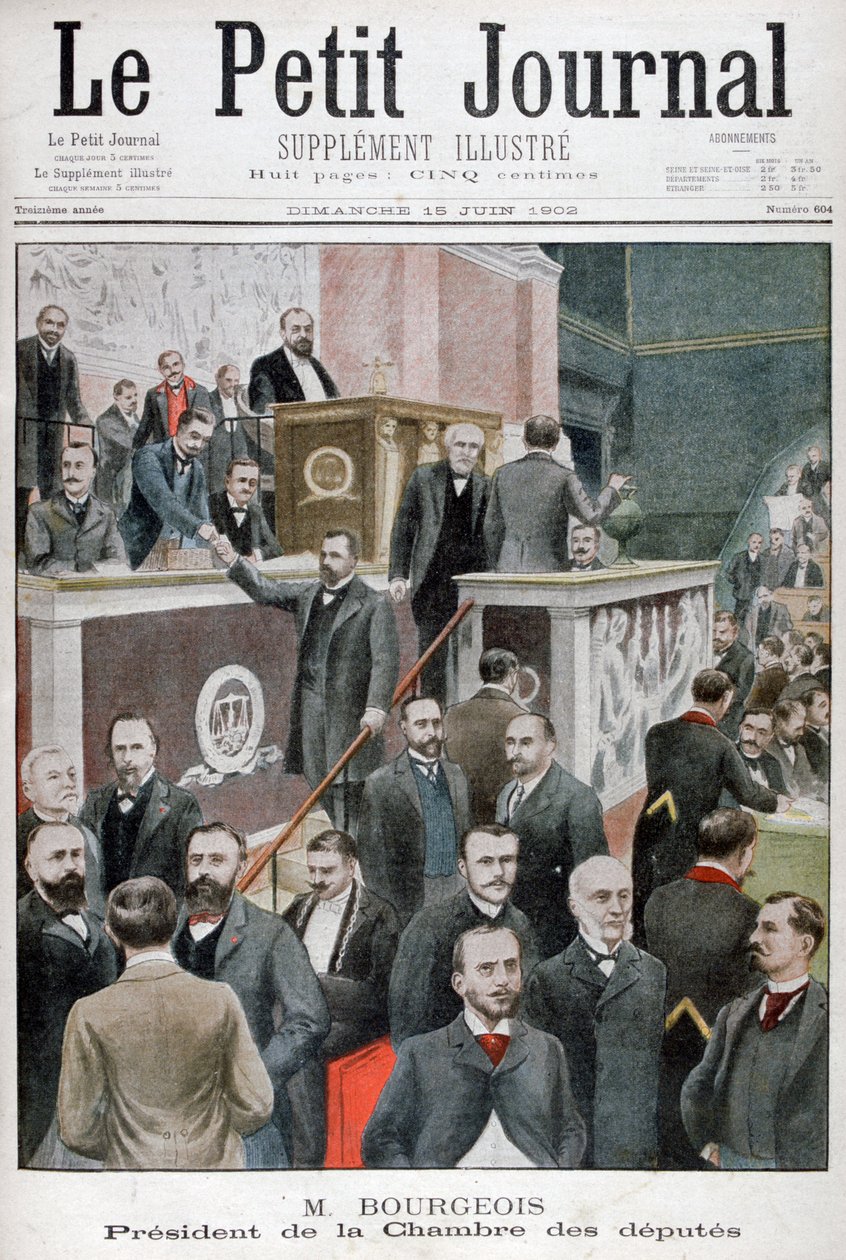 Leon Bourgeois, Temsilciler Meclisi Başkanı, 1902 by Unbekannt