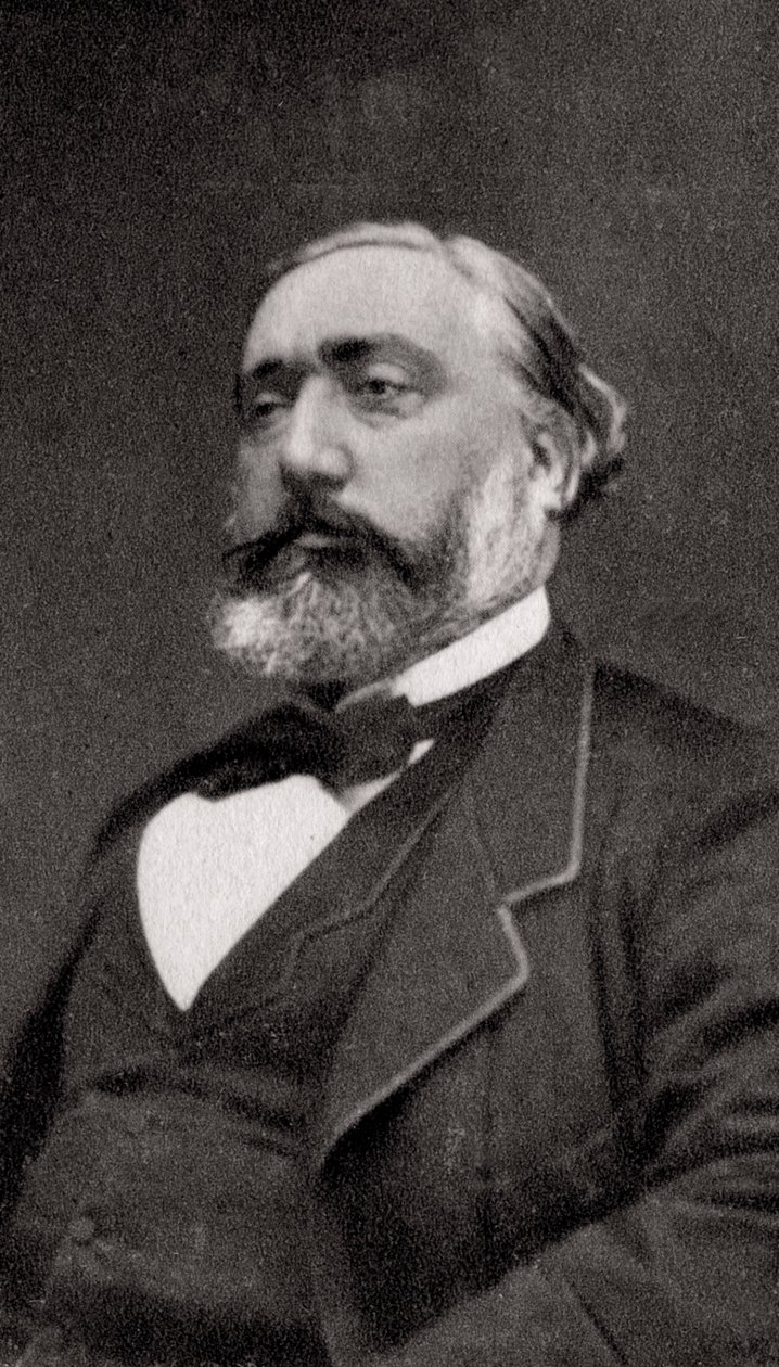 Leon Gambetta, Fransız devlet adamı, 1881 by Unbekannt
