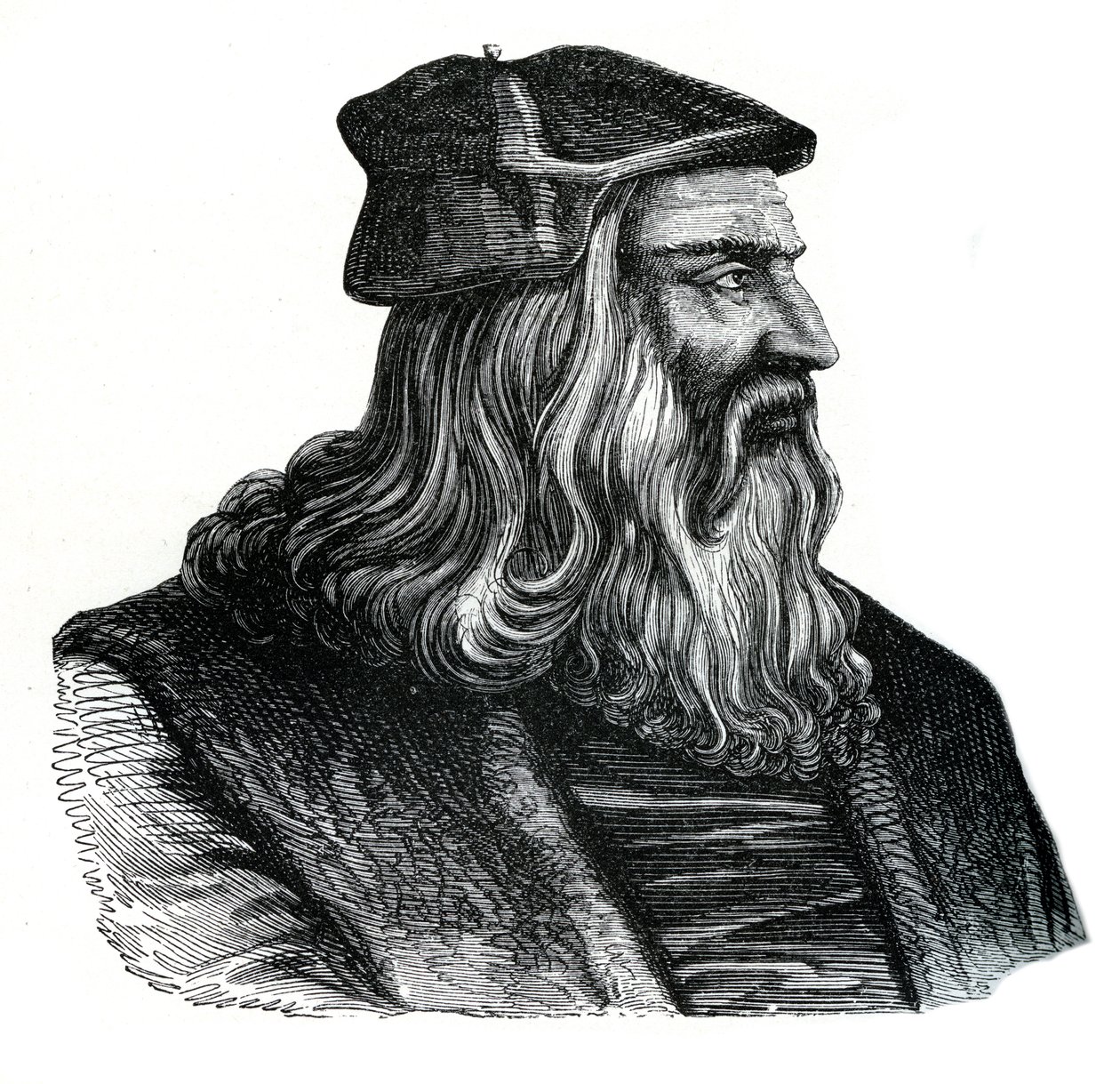 Leonardo da Vinci, 16. yüzyıl, 1870 by Unbekannt