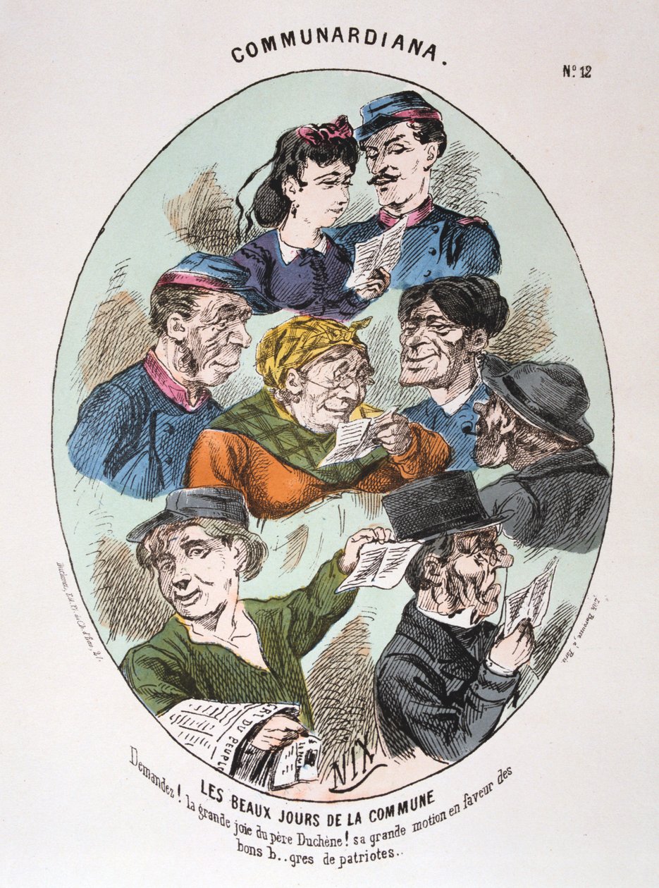 Komünün Güzel Günleri, 1871 by Unbekannt