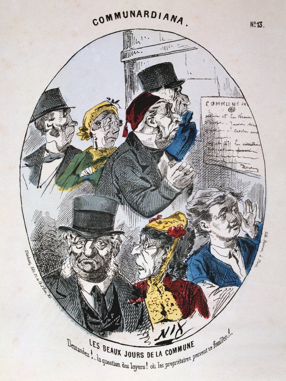 Komünün Güzel Günleri, 1871 by Unbekannt