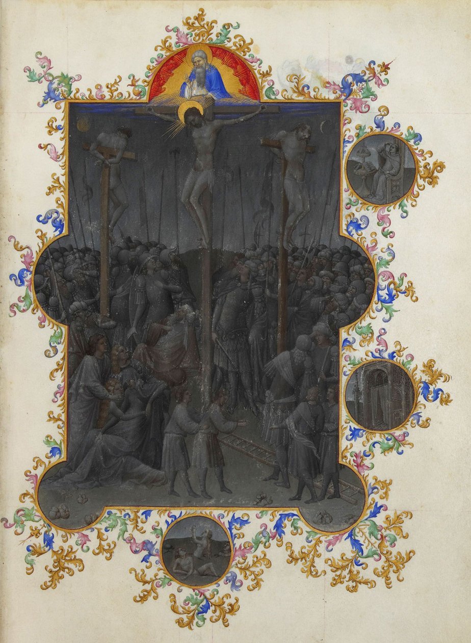 Les Très Riches Heures du Duc de Berry, Folio 153r - İsa