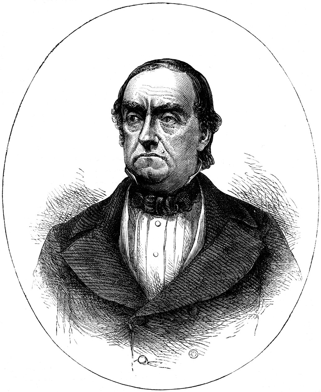 Lewis Cass, Amerikan askeri, devlet adamı ve tarihçi, c1880 by Unbekannt