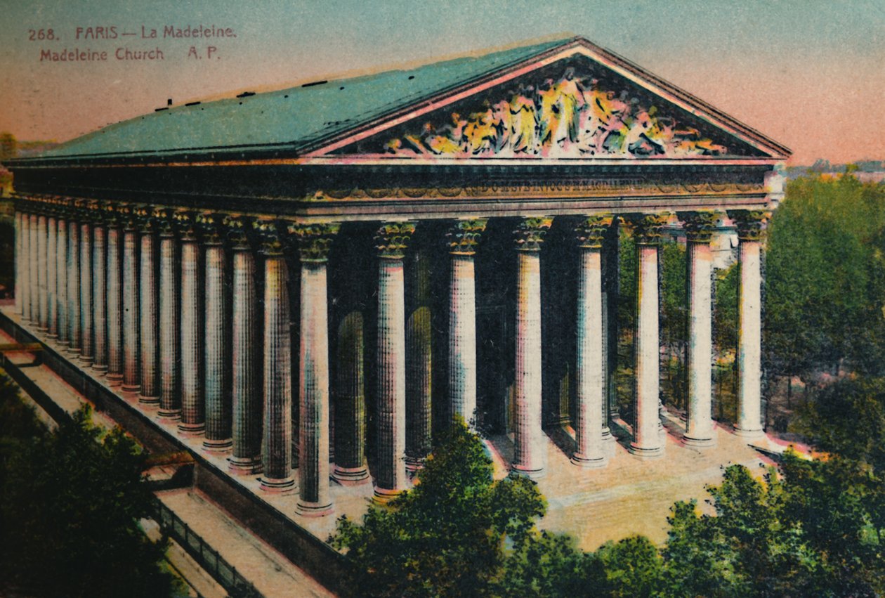 Madeleine Kilisesi, Paris, c1920 by Unbekannt