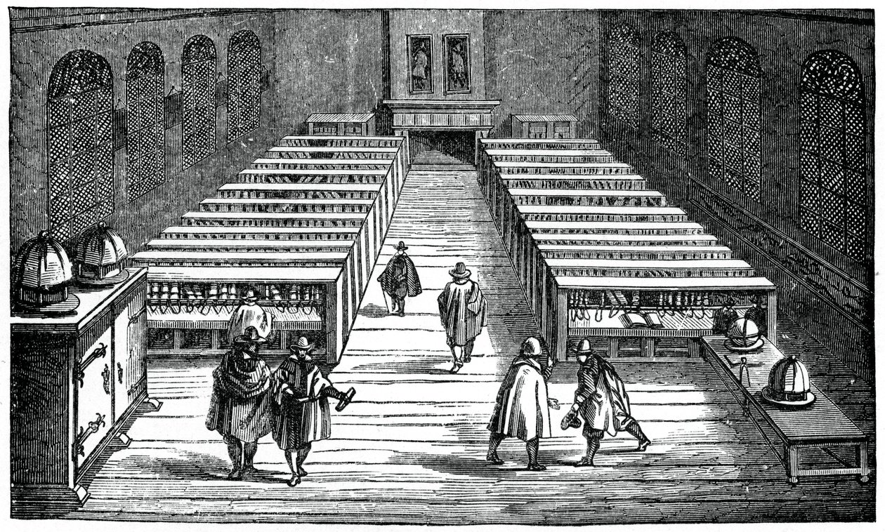 Leyden Üniversitesi Kütüphanesi, Hollanda, 17. yüzyıl, 1870 by Unbekannt