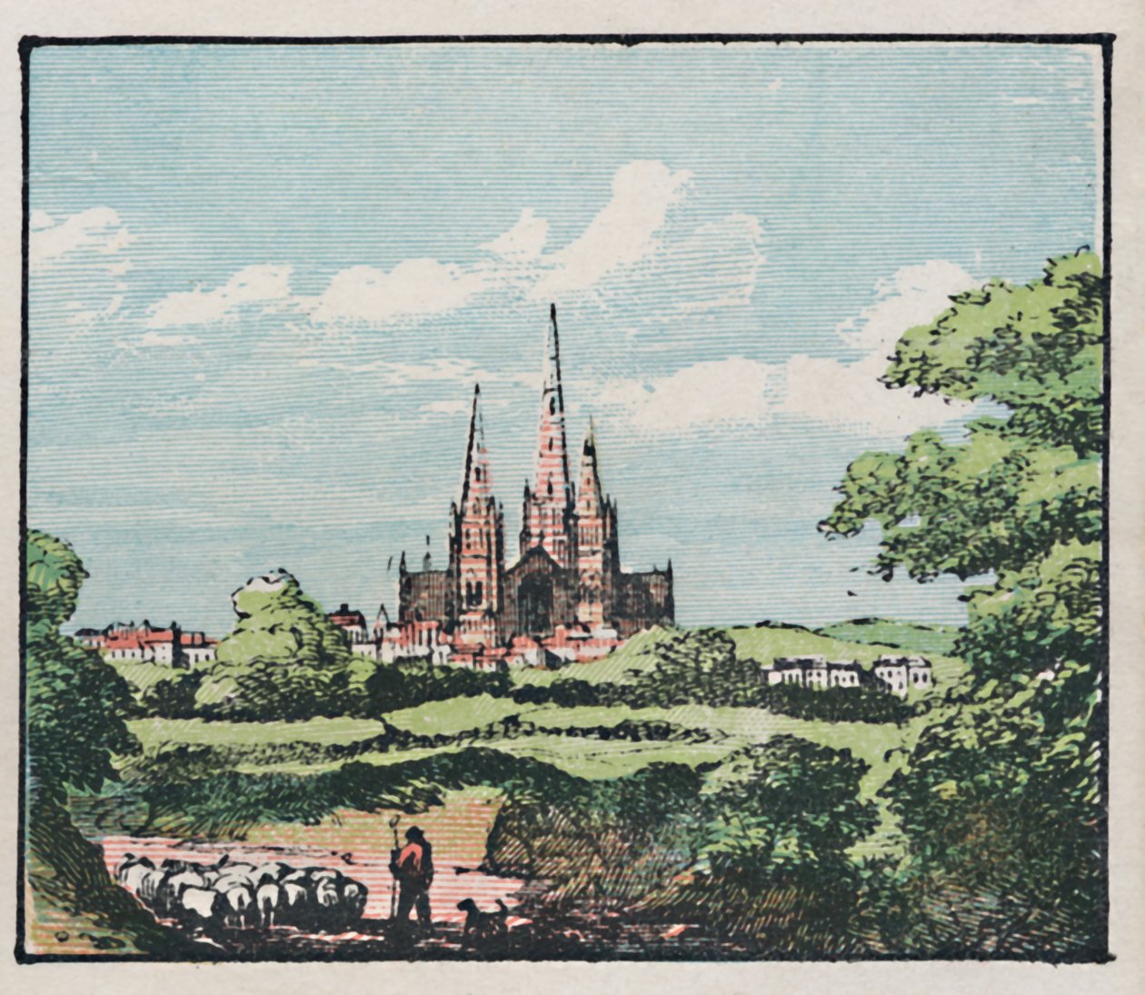 Lichfield, c1910. by Unbekannt