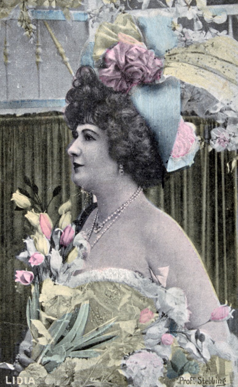 Lidia, eski Fransız kartpostal, c1900 by Unbekannt