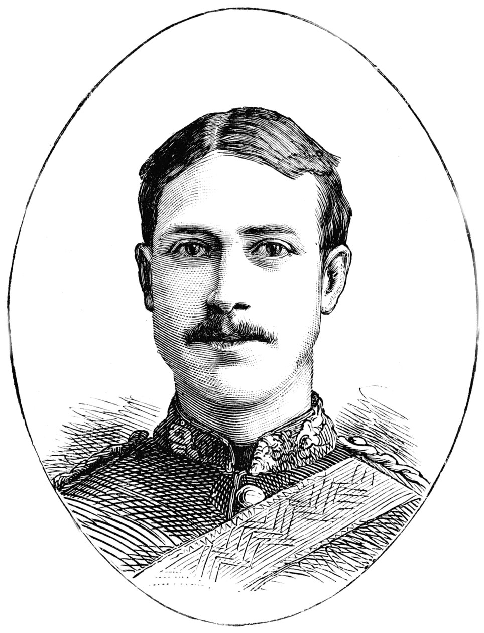 Teğmen Henry Gribble, 3. Ejderha Muhafızları, c1882 by Unbekannt