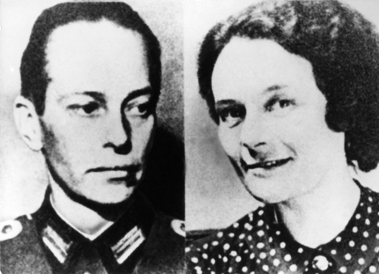 Teğmen Peter Yorck von Wartenburg ve eşi Marion, c1939-1944 by Unbekannt