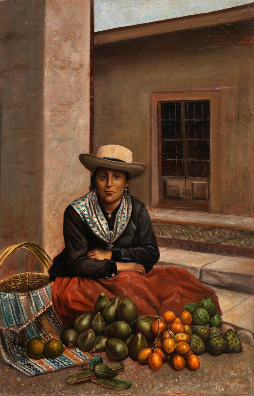 Lima Woman, ca. 1890-1892. by Unbekannt
