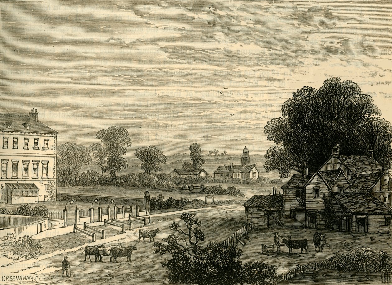 Onsekizinci Yüzyılda Lisson Green, c1876. by Unbekannt