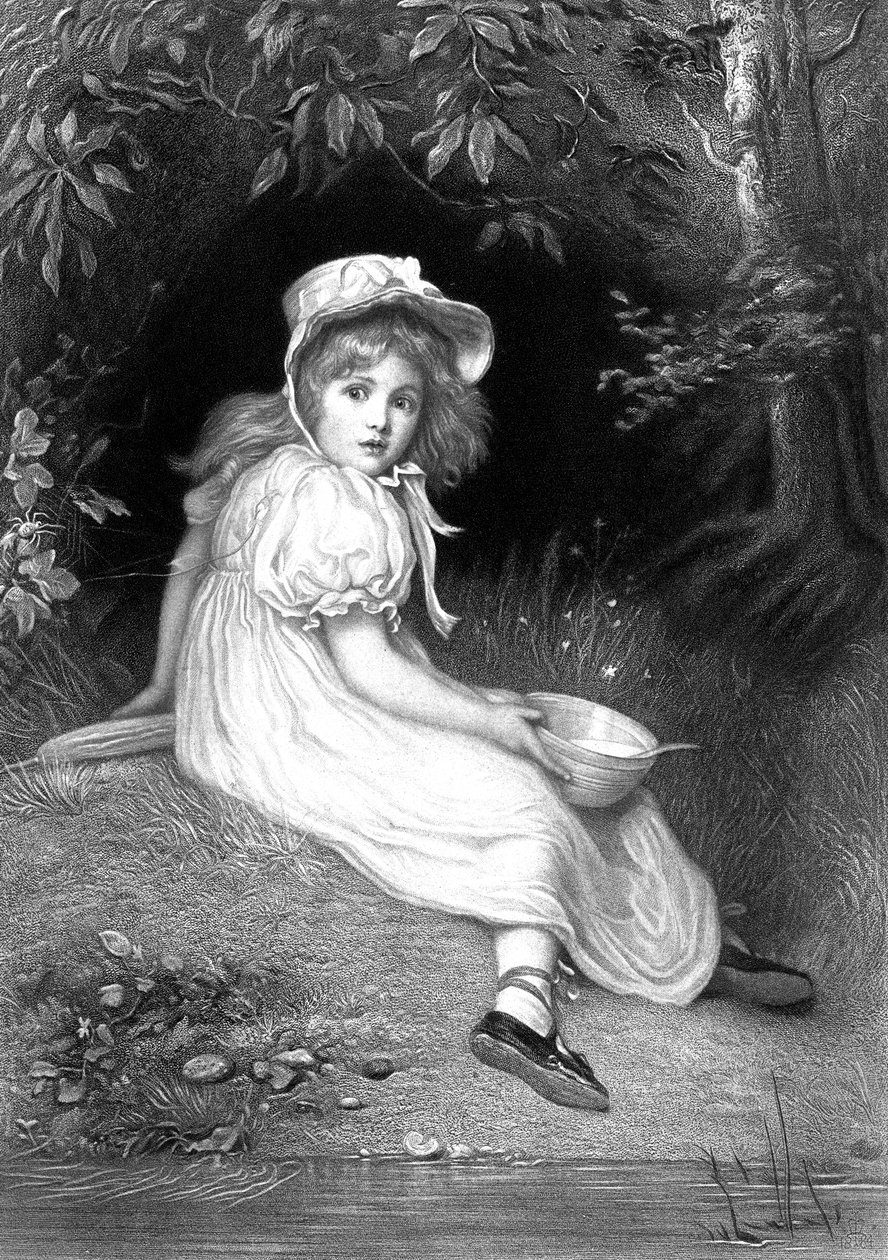 Küçük Bayan Muffet, 19. yüzyıl by Unbekannt