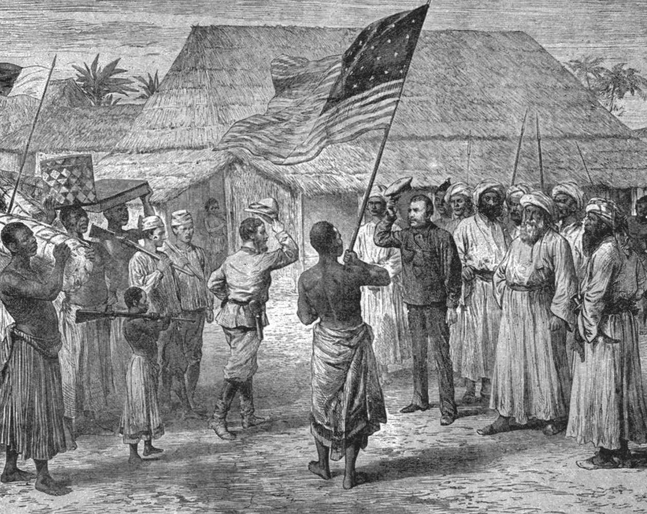Livingstone...: Stanley tarafından bulunan Büyük Misyoner-Gezgin, 1870, 1901. by Unbekannt