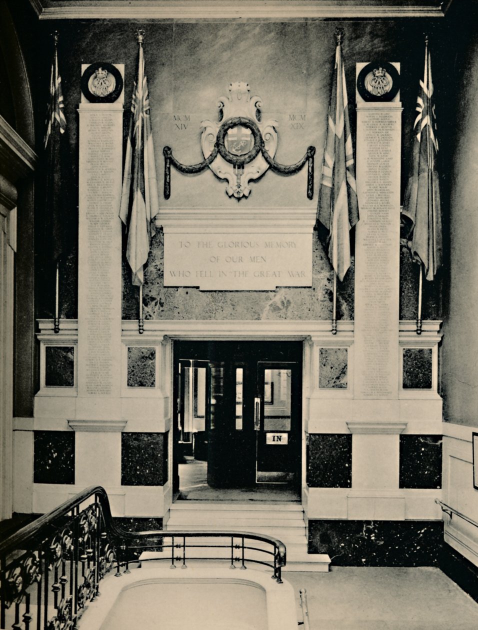 Lloyds Savaş Anıtı, 1928 by Unbekannt