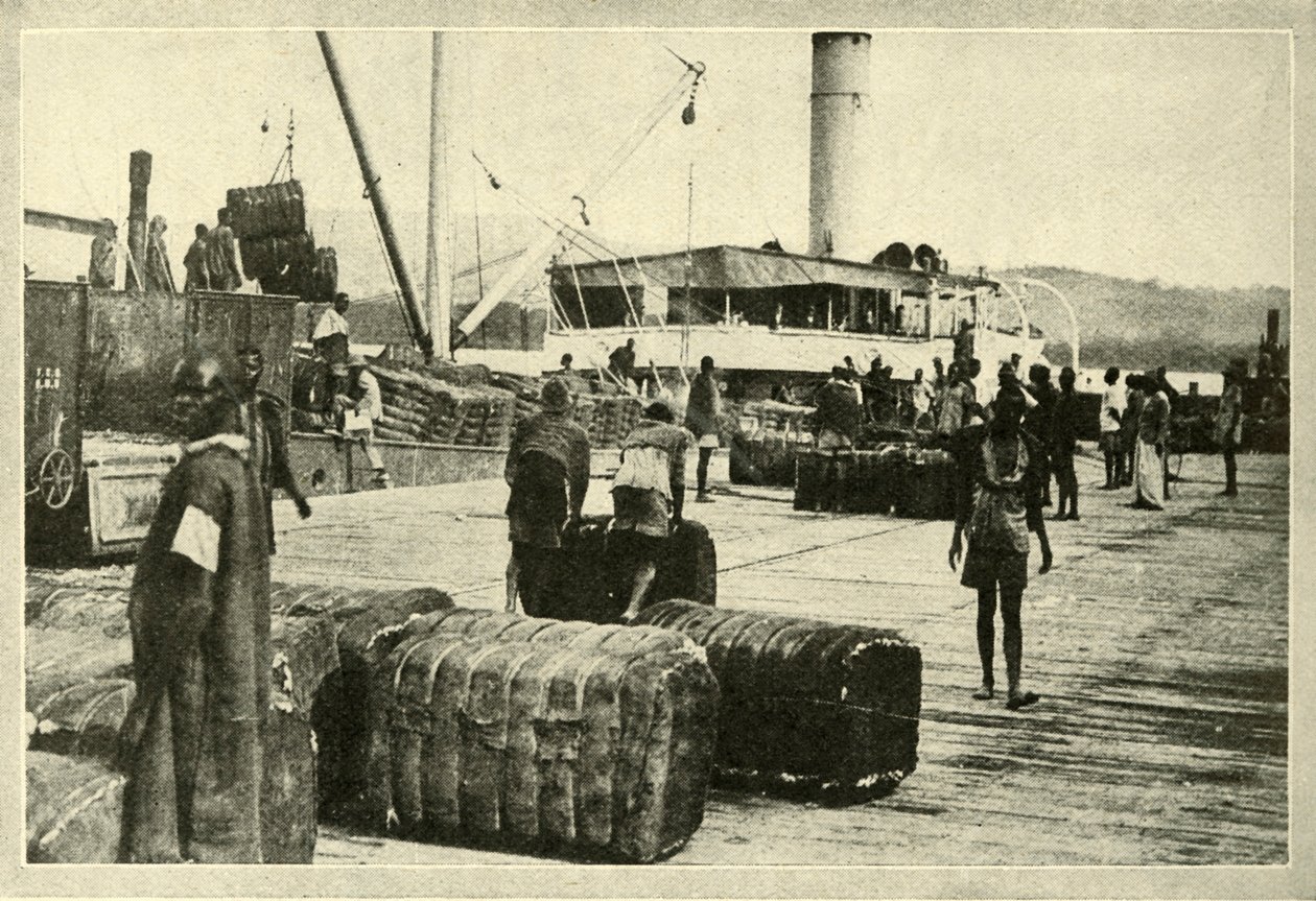 Bir Pamuk Kargo Yükleniyor, c1948. by Unbekannt