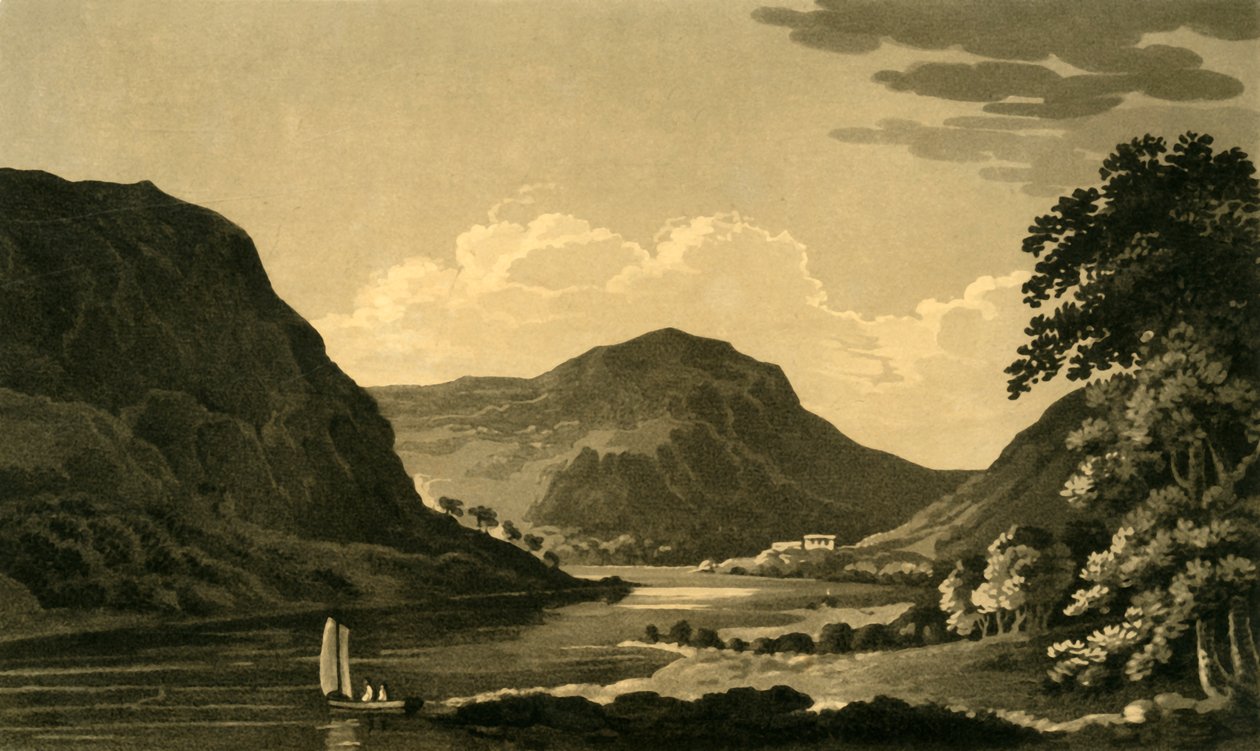 Loch-Lubnaig, Doğu Yakası, 1802. by Unbekannt