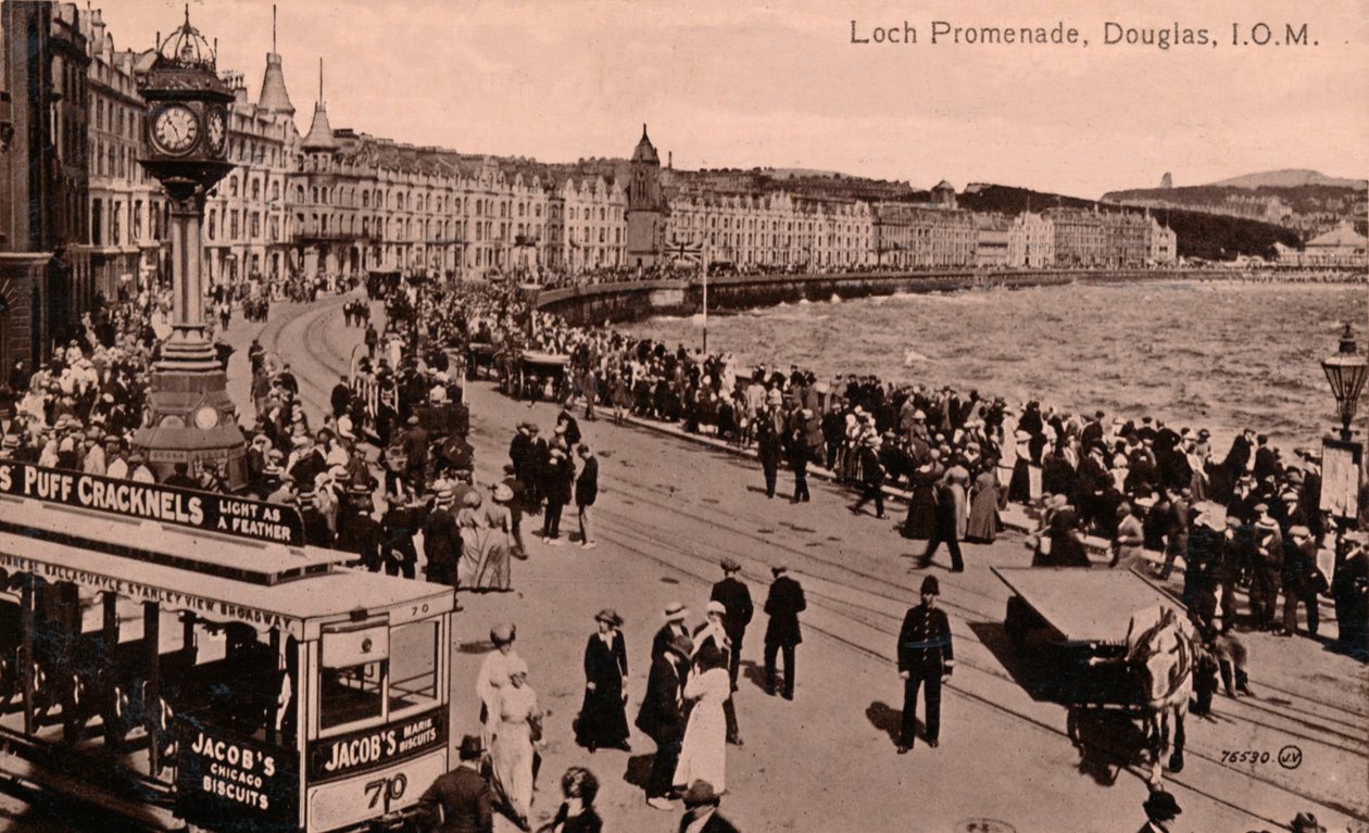 Loch Promenade, Douglas, Man Adası, c1920 by Unbekannt