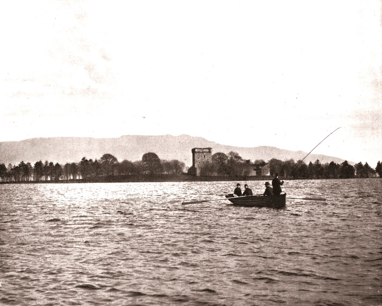 Lochleven Kalesi, Kinross, İskoçya, 1894. by Unbekannt