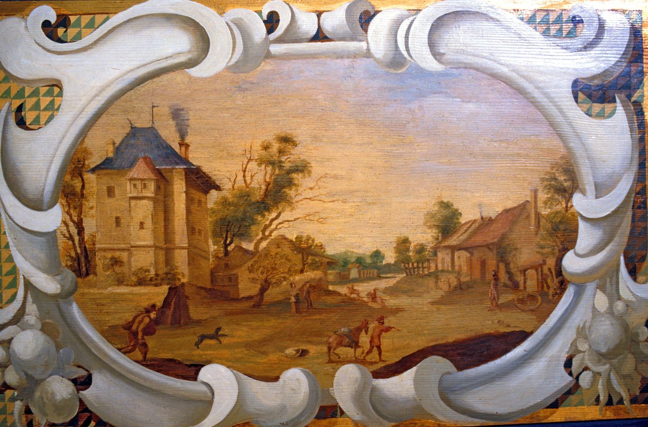 Loire Atlantique N* 042 - Chateau de Haute Goulaine - Boyalı ahşap by Unbekannt