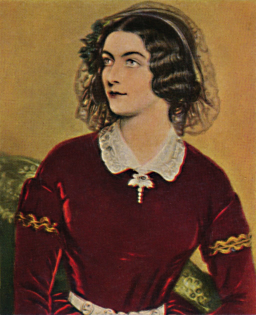 Lola Montez 1818-1861. - Stieler tarafından yapılan resim, 1934. by Unbekannt
