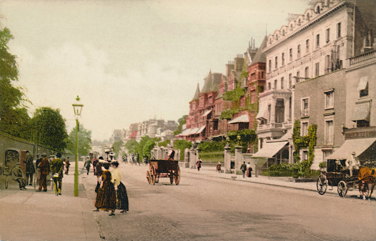 Londra. Bayswater Yolu, 1900