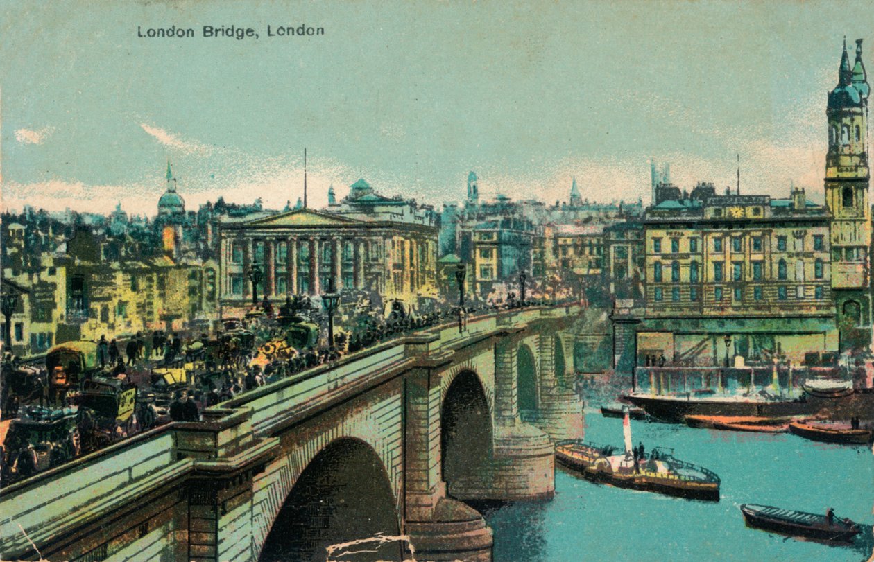 Londra Köprüsü, Londra, c1910, c1900-1930 by Unbekannt