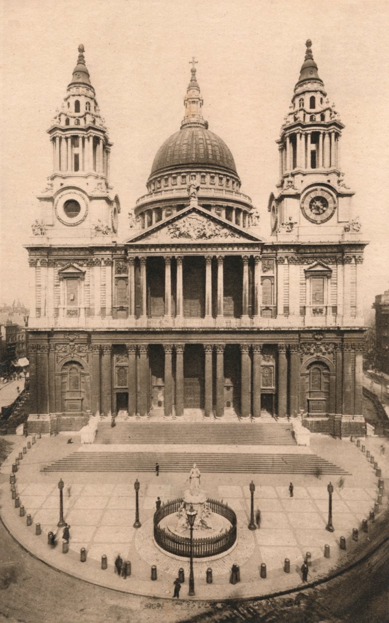 Londra, St. Paul Katedrali, 1924, c1900-1930 by Unbekannt
