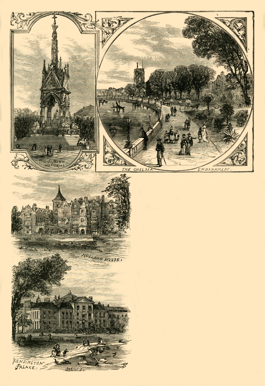 Londra. Batı Banliyöleri, c1876. by Unbekannt